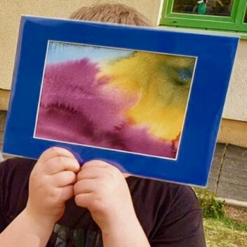 Ostergeschenke - und nebenbei eine Handarbeitstechnik lernen Farberlebnis – ich kann selbst echte Kunst schaffen 6signal-2021-04-15-153957_008