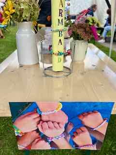 liebevoll gestaltete Einladung zum Mittun Importe - 11 von 12