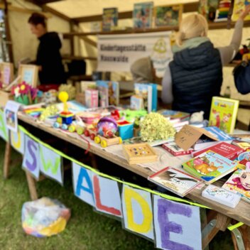 Blauer Tag - die Feuerwehr war da! Kirmes in unserem Dorf - wir sind dabei Marktpracht_Hauswalde