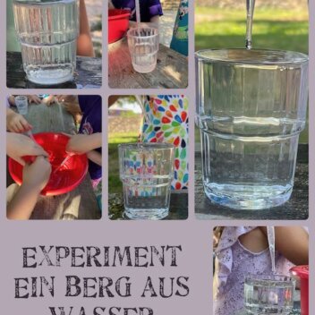 Projektmonat wasser - kleine Naturwissenschaftler unterwegs Naturwissenschaft in der Kita - einen Wasserberg bauen IMG_0466