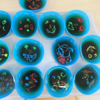 Blauer Tag - die Feuerwehr war da! Halloween gekocht Hallow2