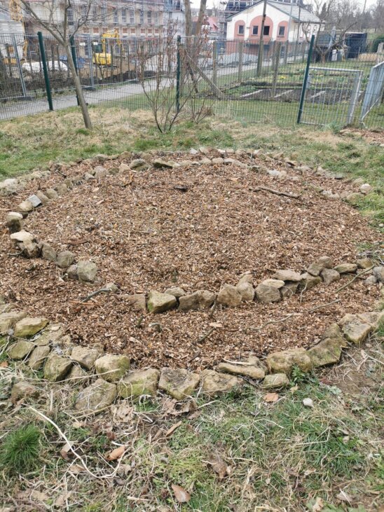 Hier soll ein Haus wachsen