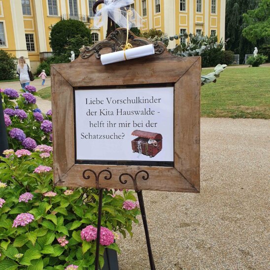 Die Schatzsuche beginnt Die Schatzsuche beginnt