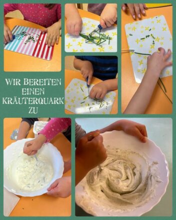 Formen – Mathematik ist spannend! Essen selbst gemacht - diesmal Kräuterquark Formen – Mathematik ist spannend! Essen selbst gemacht - diesmal Kräuterquark