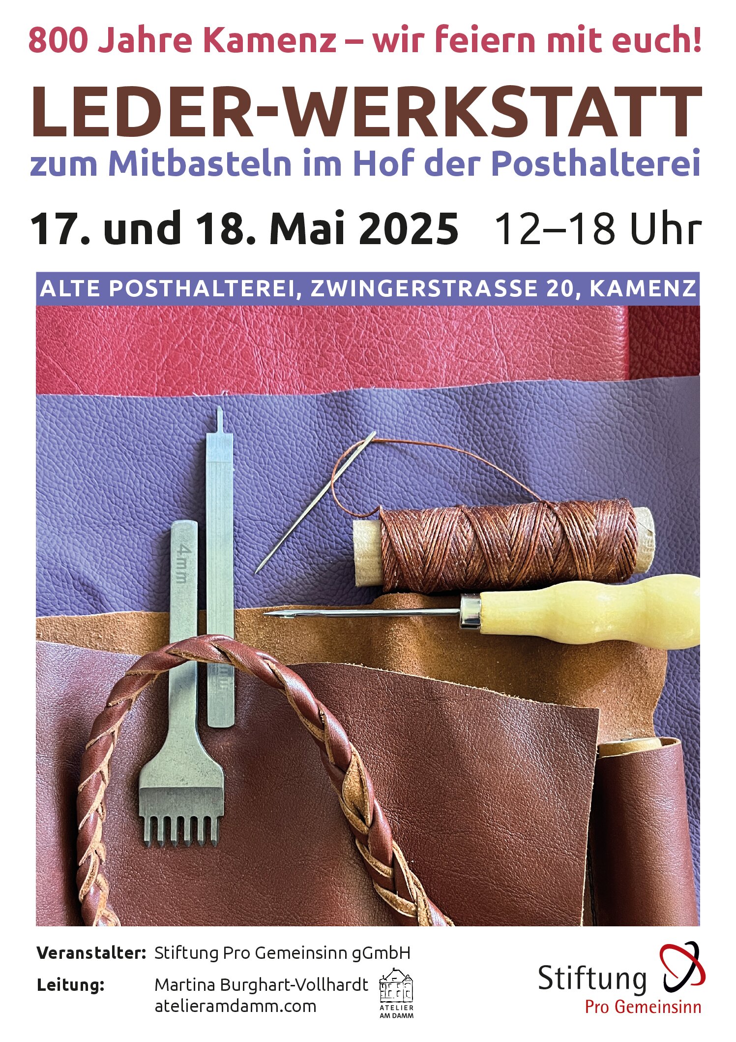 Lederwerkstatt_Plakat A3